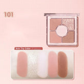 GOGOTALES 5 Color Matte Pearly Eyeshadow Palette